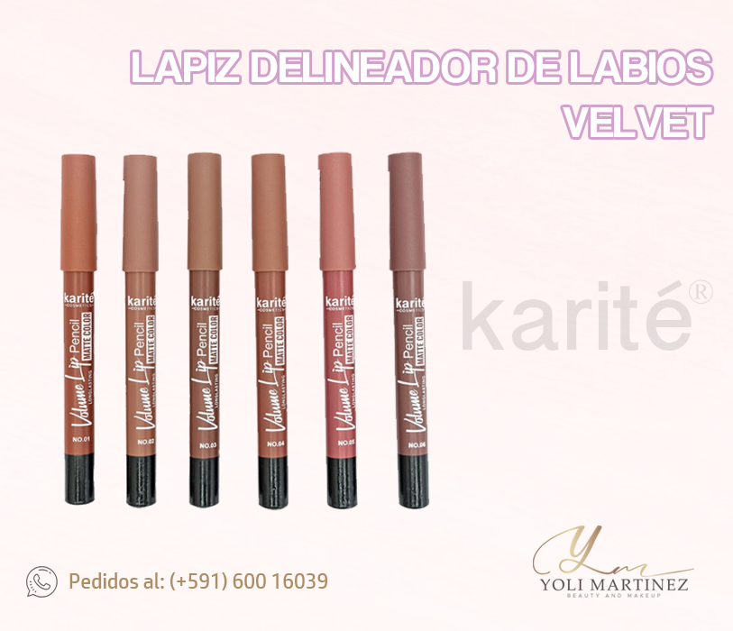 LAPIZ DELINEADOR DE LABIOS VELVET